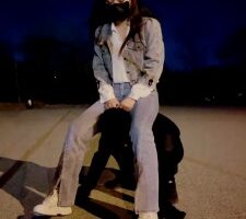 【语阳】小白鞋女神-超强户外骑马/骑脖子/重度耳光/狗链遛狗 bf25517