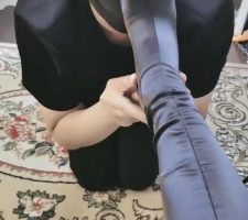 【西安欣】舔闻长靴黑丝/转胯/喂口水/遛狗 bf31830