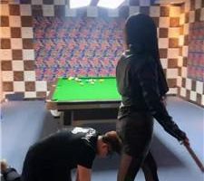 【喵主】台球厅女私教惩罚学员 bf39075