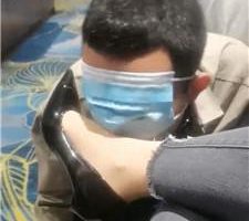 【灵魂晴】沉浸式-高跟裸足恋足舔/反绑 JS240330-22