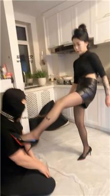 【金金】捆绑高跟踩踏/皮鞭抽打 bf50437