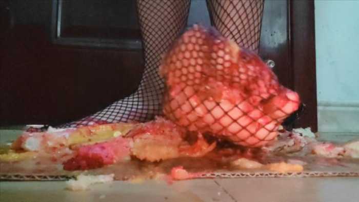 网袜踩香蕉汉堡火龙果 JS251001~7