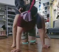 【傲柔】骑马/钻胯/胯下磕头/臭袜子遛狗 bf7242