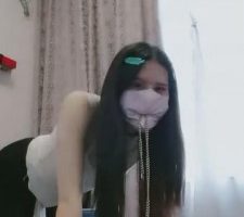 【清见】母狗又被主人逮到偷丝袜自己 bf10681