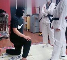 【小祖宗S】双跆拳道女神暴力踢踹 bf19334