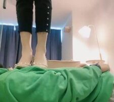 【晨颜】高跟/长靴全体重踩踏 bf21198