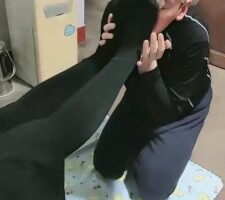 【心甜夫妻】超臭原味脚辱狗 bf21516