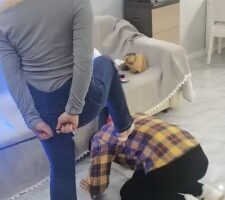 【紫烟】五花大绑强制加官窒息/全体重踩踏【双视角版】 bf24644