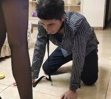 【楚楚】美容技师黑丝高跟首调 bf25112