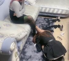 【洪兴十三妹】素人母畜-衣架抽/拽头耳光强制舔jio bf25137