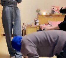 【惜沫】素人闺蜜首调-骑马/鞭打/白袜气味辱 bf25492