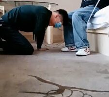 【小妍S】学生S-藤条抽/鞋抽耳光/磕头求饶 bf25529