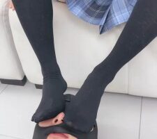 【兔兔酱】洛丽塔S皮鞋及膝袜-骑马踩踏/腿绞窒息耳光/踩踏 bf27041