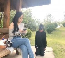 【安晴】公园戏耍家奴-多次被路人围观 bf28608