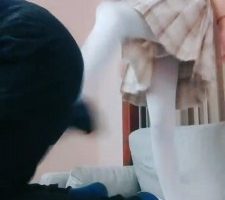 【羌爷】JK白丝皮鞋-提档/踩踏/脚窒息/人肉坐垫【完整版】 bf30856