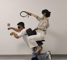 【辣姐】马具骑乘鞭打/骑着擦地/鞭打/深喉耳光/舔脚 JS23073122