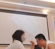 【欧拉】双M-小白鞋白袜气味羞辱/重度耳光/骑马 bf31279