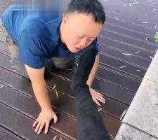 【若依】户外虐大爷-长靴踩狗/肉丝踩脸/骑马爬行 bf31876