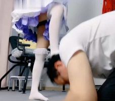 【果儿】cos-白丝诱惑-耳光辱骂嘲讽 bf32397