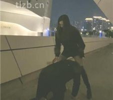 【扶桑】户外遛狗-长靴全体重踩踏 bf35550