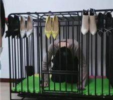 【凌儿女神】白领S-狗笼圈养刑虐 JS240118-2