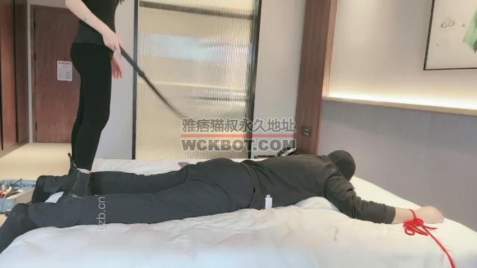 【芷镜小主】把狗绑在床上重度鞭打 bf37737