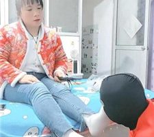 【三公主殿下】夫奴生活化伺候主人就寝 JS240203-4