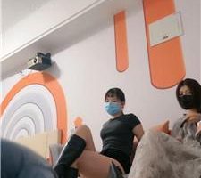 【米开朗】双S-高跟长靴踩虐/抽耳光/白袜脚插嘴【双视角版】 JS240323-11