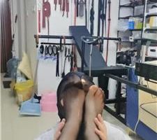 【月色】超臭黑丝脚蹂躏狗/强制闻鞋 JS240412-6