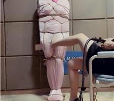 【魔鬼天使】五花大绑暗黑囚禁/口球塞嘴【双视角版】 JS240804-14