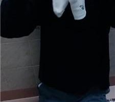 【奇了怪了】手铐反绑/小白鞋白袜虐 JS241104-2