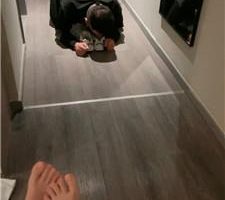 【上海学生主】运动后超臭运动鞋白袜辱/玉足狂舔 JS241110-30