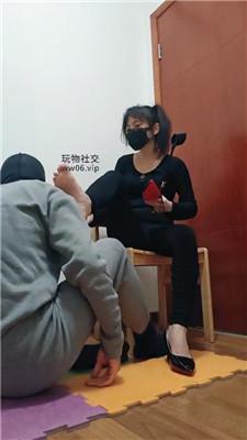 【思纯】高跟玉足踩/鞭打内裤套头 JS241211-7