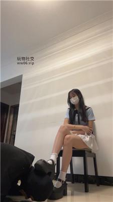 【甜恬】JK小姐姐-皮鞋白袜踩虐/坐脸窒息/嘴叼袜耳光 JS241218-28