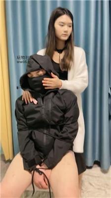 【白兔】保鲜膜窒息/捆绑双S虐 JS250114-34