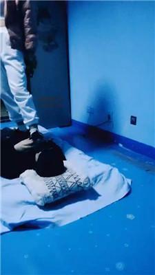 【山兔莓】运动鞋白袜全体重踩踏 JS250117-11