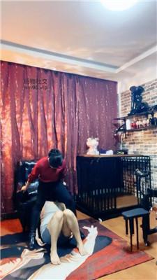 【冷颜】圈养狗笼/坐脸-白袜脚窒息 JS250123-18