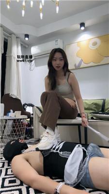 【jenn】运动后原味白袜气味虐 bf52246