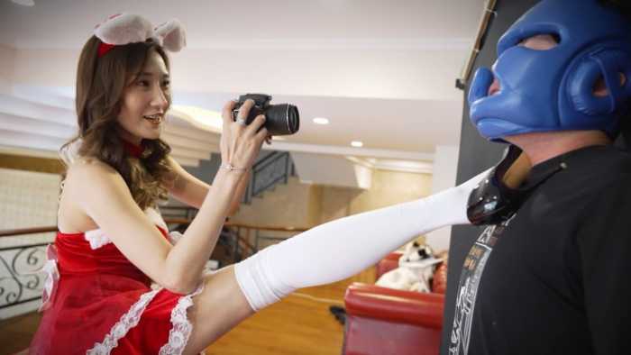 [MagicIMirror 魔镜少女]—影姬猛烈的高踢踩脖制裁 MM-250412