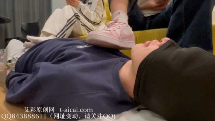 【静琪】学生双S白袜插嘴舔鞋踩裆 YC-250522-4