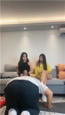 【露可大大】双S-黑丝+白袜蹂躏踩虐【三视角版】 JS250605-23