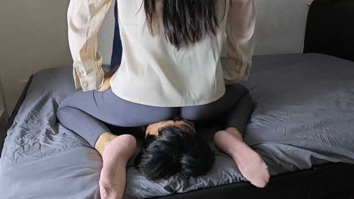 瑜伽裤坐脸 YC-250715-2