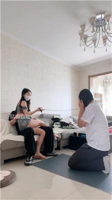 【桃夭大人】情侣主-拴狗链-滴蜡-踩踏 JS250810-35