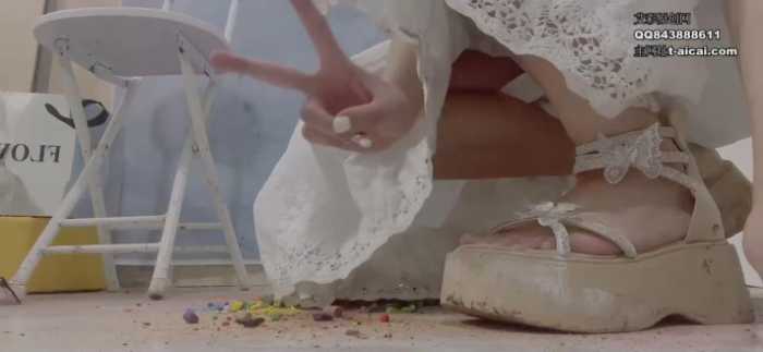 【小熏】双凉鞋碾碎粉笔 YC-250824