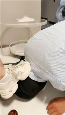 【优优】小白鞋白棉袜清理舔 JS250930-1