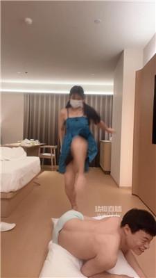 【小宇狗狗】学生妹玉足跳踩-骑狗背 JS251019-6