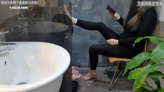 【中文汉化】美珍女王调教欠钱贱狗强制溺水窒息伺候洗脚按摩 JS251109~3