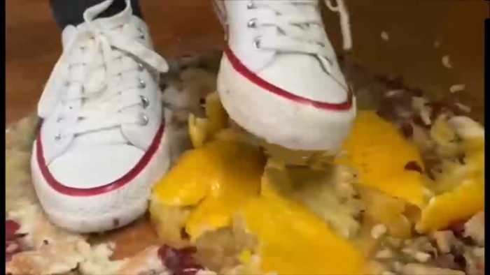 【婉儿】帆布鞋制作水果沙拉 JS260305~3