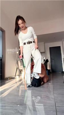 【凤主大人】健身后鞋袜-捆绑贱奴虐 JS260307-15