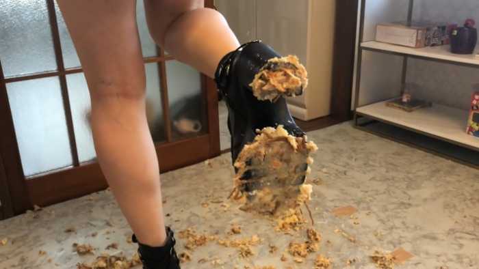 寿司忍者美女踩食物小合集 5部 JS260316~3